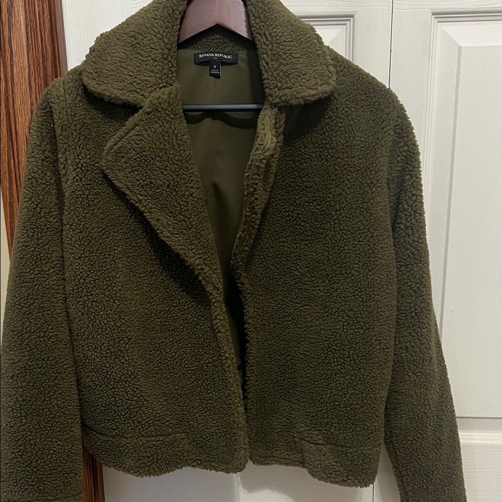 Banana Republic Teddy Sherpa Coat